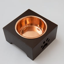 Load image into Gallery viewer, Copper Pet Bowl