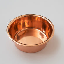 Load image into Gallery viewer, Copper Pet Bowl