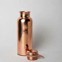 Load image into Gallery viewer, Copper Bottle 650ml, Smooth Traveller (Clearance)