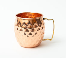 Load image into Gallery viewer, Copper Mugs Gift Set - Diamond style